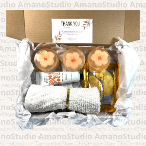 Floral Soap Bar Kit Jojoba & Castor Oil Under Eye Skincare